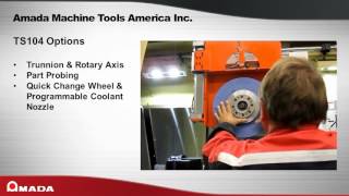 Amada Techster Mid Size Series CNC Creep Feed, Profile and Surface Grinders
