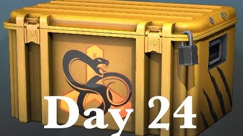 Opening a CS:GO snakebite case until I get a gloves #24