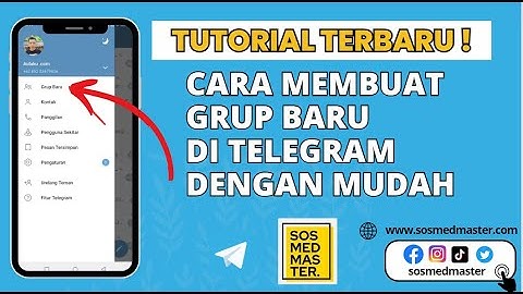 Cara Membuat Group baru Di telegram Dengan Mudah