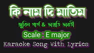 Ki Naam Di Matim Karaoke l Zubeen Garg l Dr Bezbaruah2 l #kinaamdimatimkaraoke #karaokesongslyrics