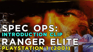 Spec Ops: Ranger Elite PS1 (2001) Intro/Introduction Video [HD]