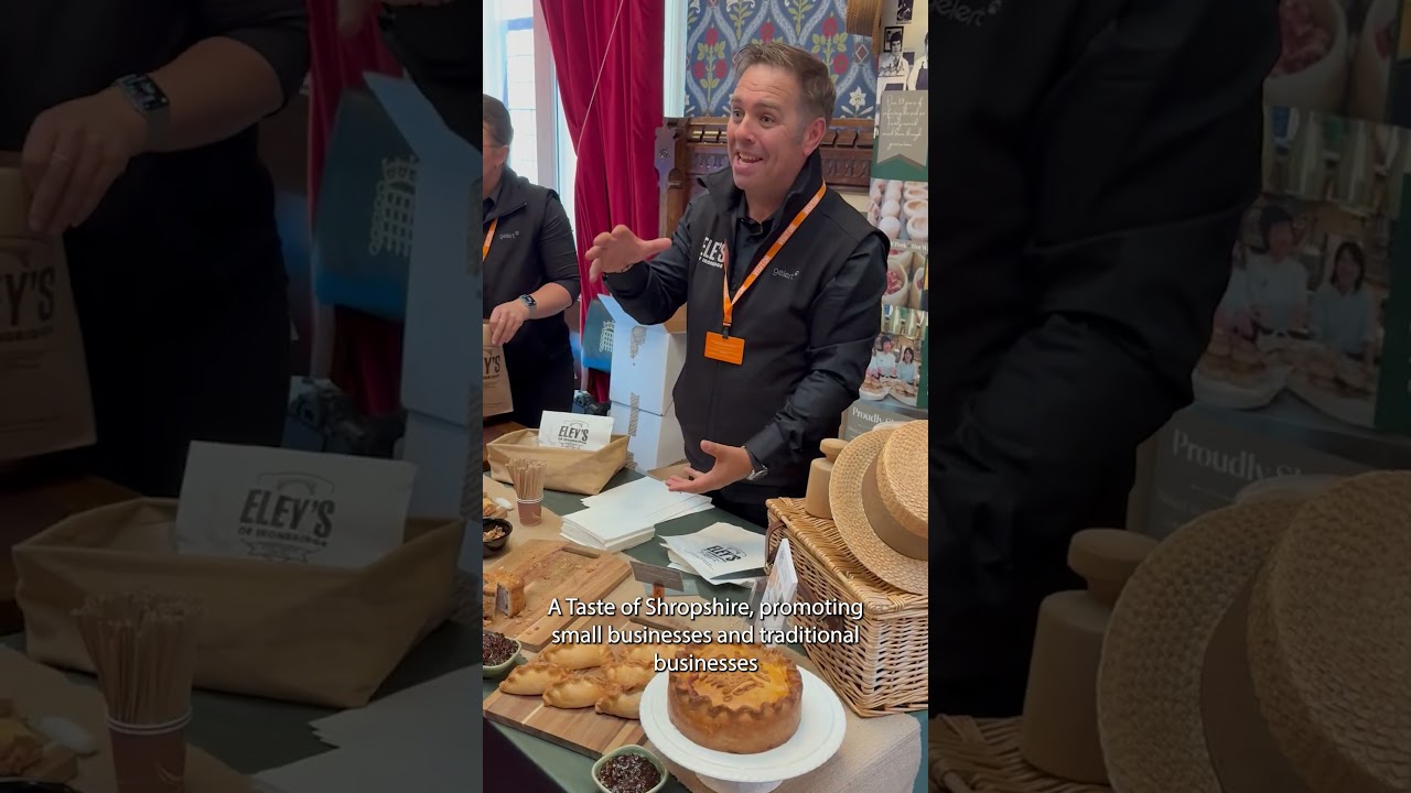 Shaun hosts 'A Taste of Shropshire' event in Parliament