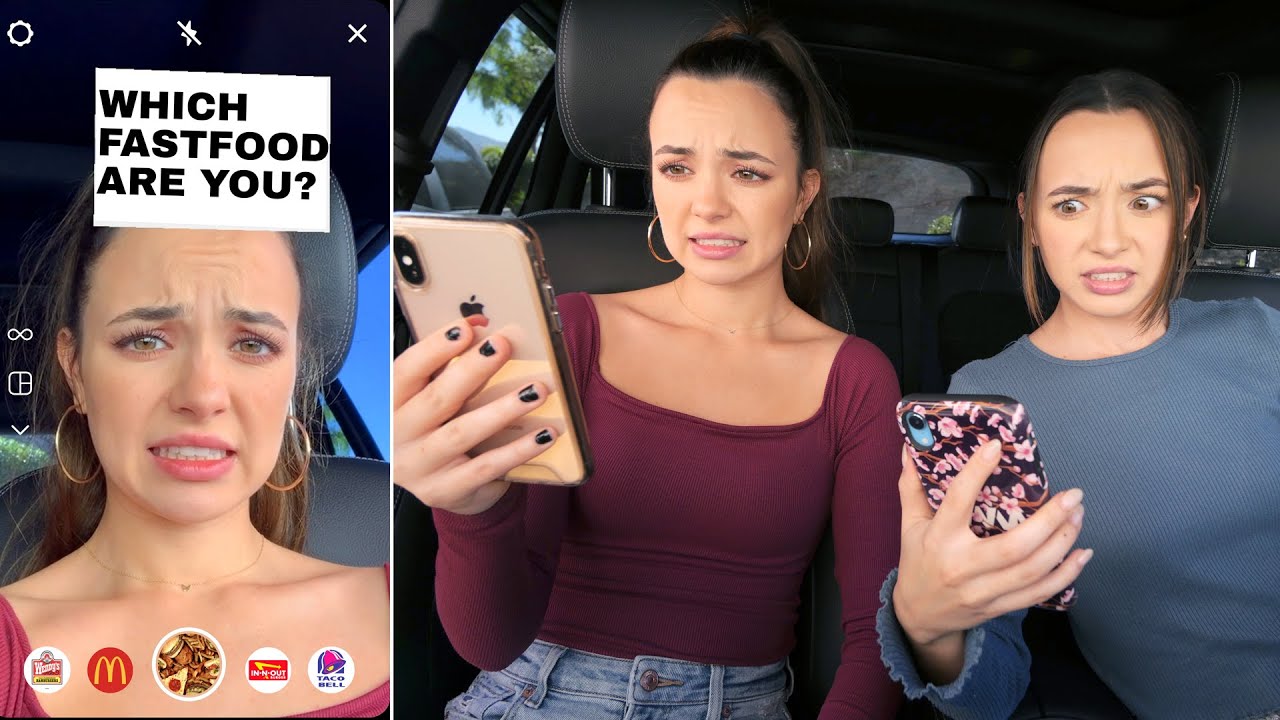 Download Letting Instagram Filters Decide What We Eat for 24 hours!  Merrell Twins