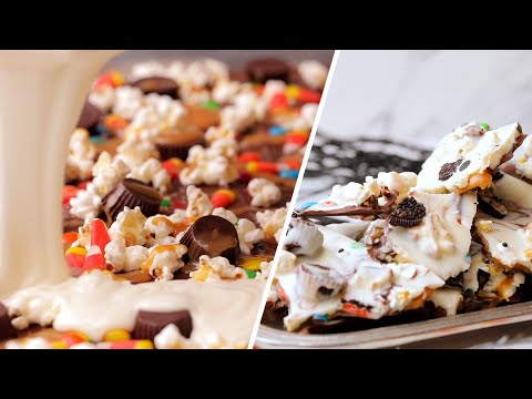 Halloween Candy Chocolate Bark in 15 Minutes or Less  Presented by BuzzFeed amp GEICO