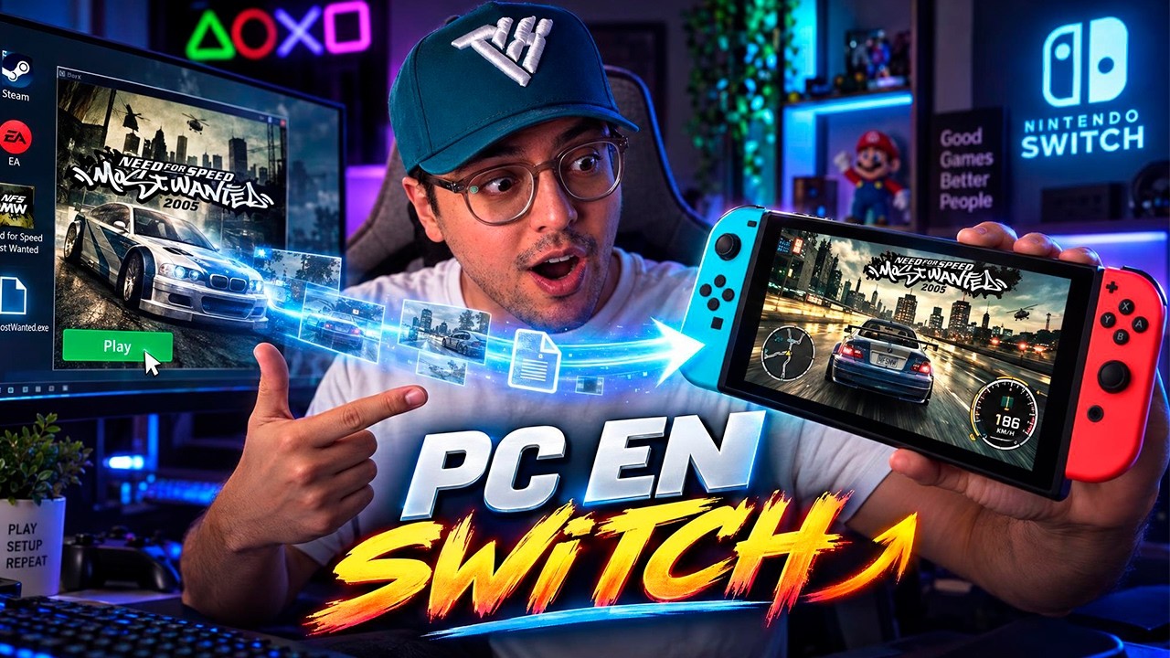Cómo jugar JUEGOS DE PC en NINTENDO SWITCH | Autorun paso a paso