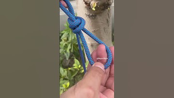 Amazing, simple and convenient knot!!! You might need this!!!