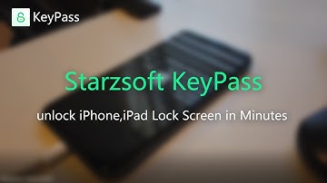 How to Unlock Your iPhone, iPad Lock Screen in Minutes?| StarzSoft KeyPass