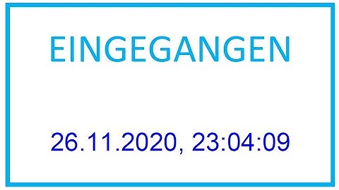Dynamischen Datumstempel erstellen / Create dynamic date stamp - Tutorial