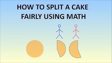 How To Split A Cake Fairly Using Math