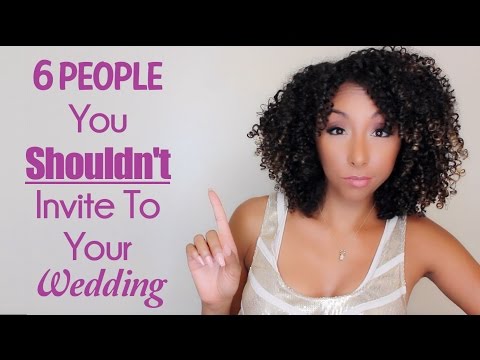 Video: Who To Invite To The Wedding