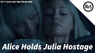 Batwoman 2X02 Alice Holds Julia Hostage Arrowverse Scenes