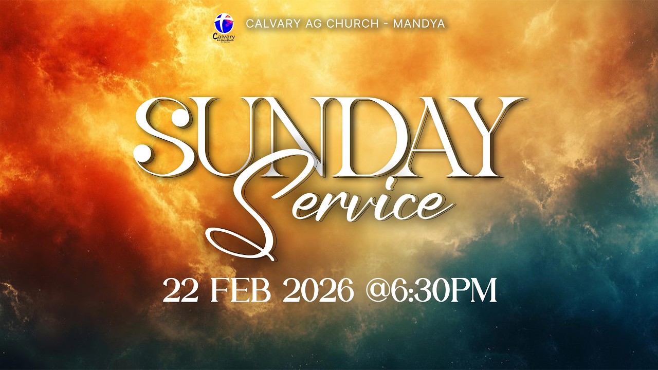 🔴🅻🅸🆅🅴 - | Welcome to Our Sunday service | 22-02-2026 | Evening - YouTube