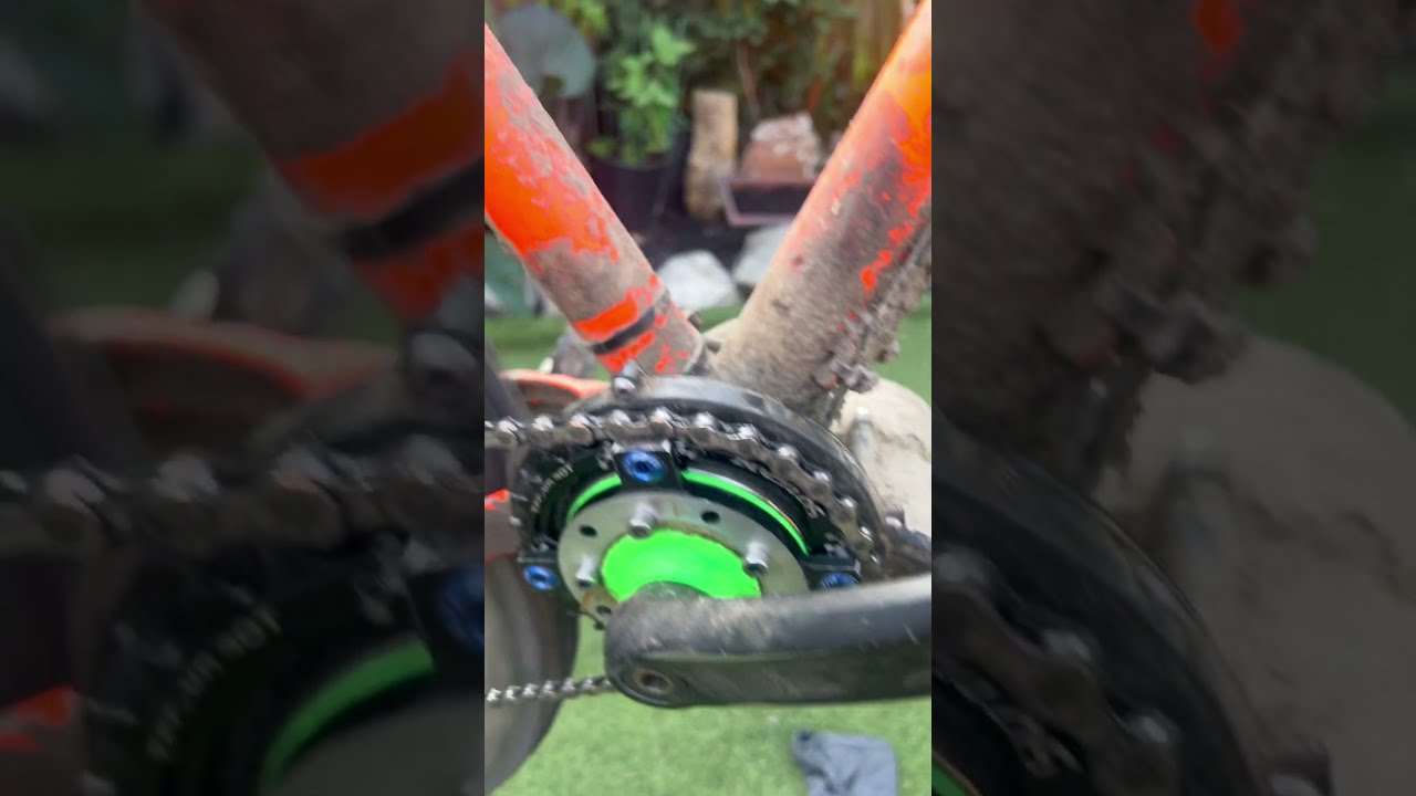 Heavily Modified E Bike Tongsheng Motor On 29er Mountain 36v 350w