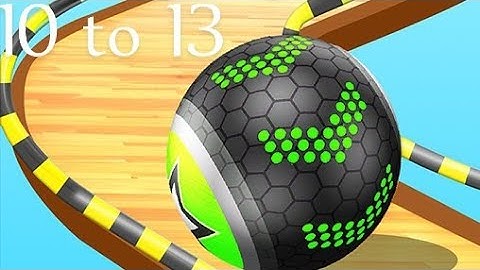 Going Balls, SpeedRun, Going Balls Portal Run Game Level 10 to 13 Walkthrough Android, Ios Max Level