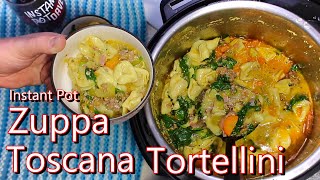 Zuppa Toscana Tortellini in the Instant Pot