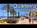 Quarteira - Portugal Walking tour - Algarve (4K Ultra HD)