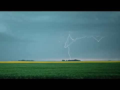 Unexpected Lightning Strike in an Empty Field