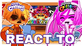 × Smiling Critters React to Nightmare Critters Song || Part 2 x ItzMe_ x