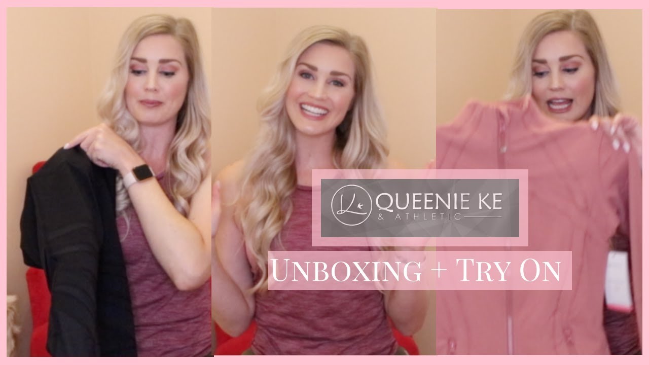 QUEENIE KE Unboxing + Try On Haul | How is this athletic brand?