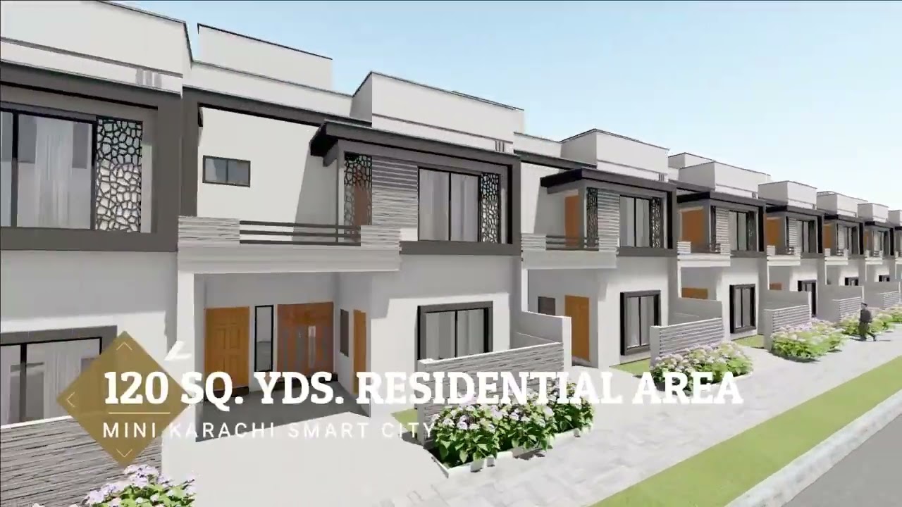 mini Karachi smart city 3D view