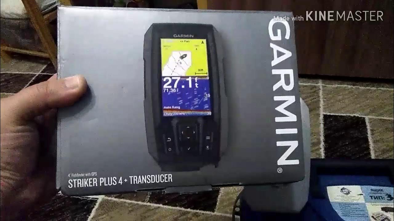 Гармин страйкер 4 плюс подключение Эхолот Garmin Striker plus 4 - YouTube
