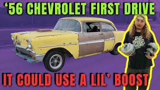 WASTED MONEY  1956 Chevrolet 2 Door Conversion With Twin Turbos?