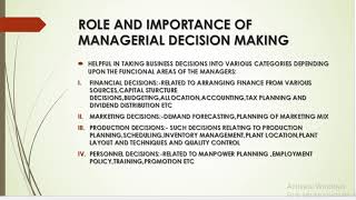 Managerial Economics: Importance, Significance, Nature, Scope, And Role |  Pdf