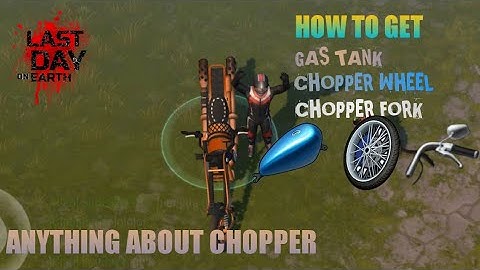 ONLY 3 MINUTES GET MOTORCYCLE FASTER | LAST DAY ON EARTH | CHOPPER
