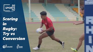 #Rugby101: Scoring in Rugby - Try and Conversion [Rugby for Beginners]