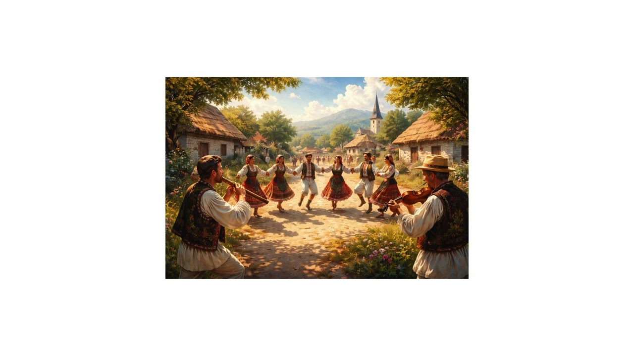 Hora din drum | Romanian folk dance instrumental (AI music)