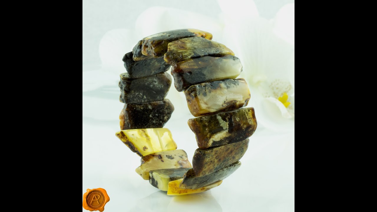Large Raw Baltic Amber Gemstone Jewellery Elastic Eco Bracelet for Women Ireland