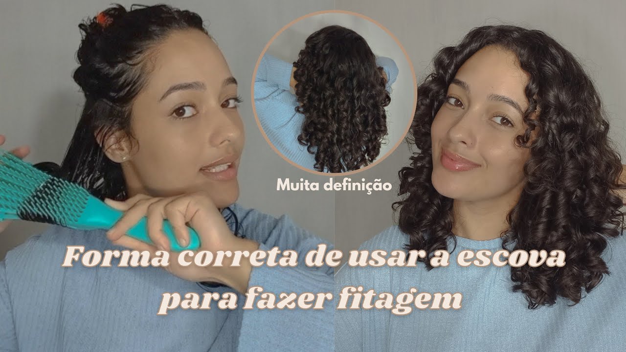 fitagem com escova pra ter muita definição | como fazer do jeito certo ...