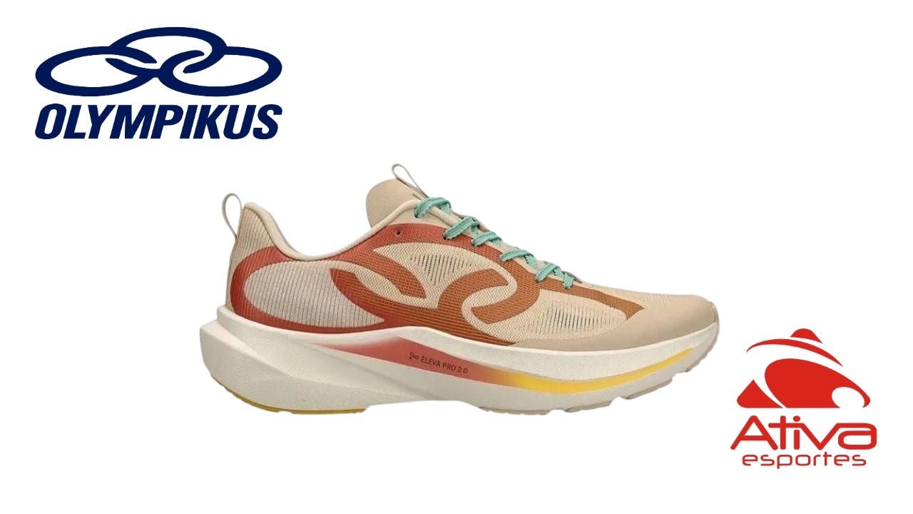 [美品] 3Seconds　3×4 Tênis Olympikus Corre Vento 3 Unissex 43447473-ALGMLT - Ativa Esportes
