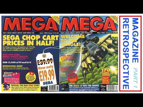 MA MEGA まとめ Mega 100% Sega Mega Drive - Magazine Retrospective - Part 1 - YouTube