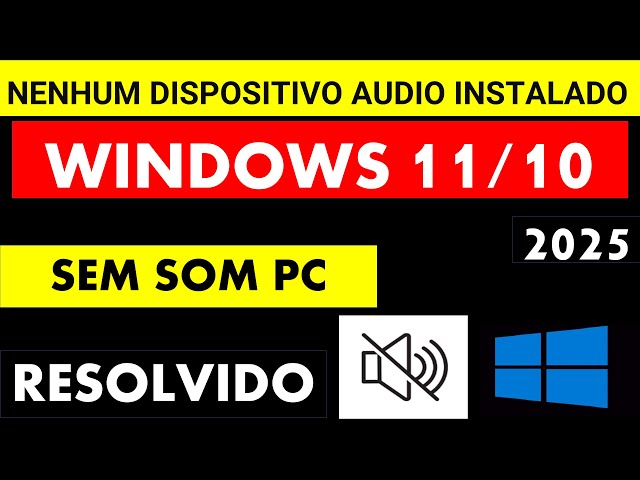 SOLUTION NO AUDIO DEVICE INSTALLED ON YOUR PC - PC NO SOUND - NO