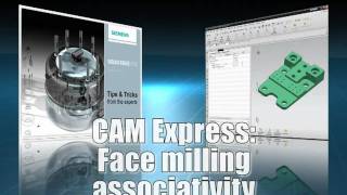 Solid Edge Tips and Tricks - Frezowanie powierzchni w CAM Express - 2