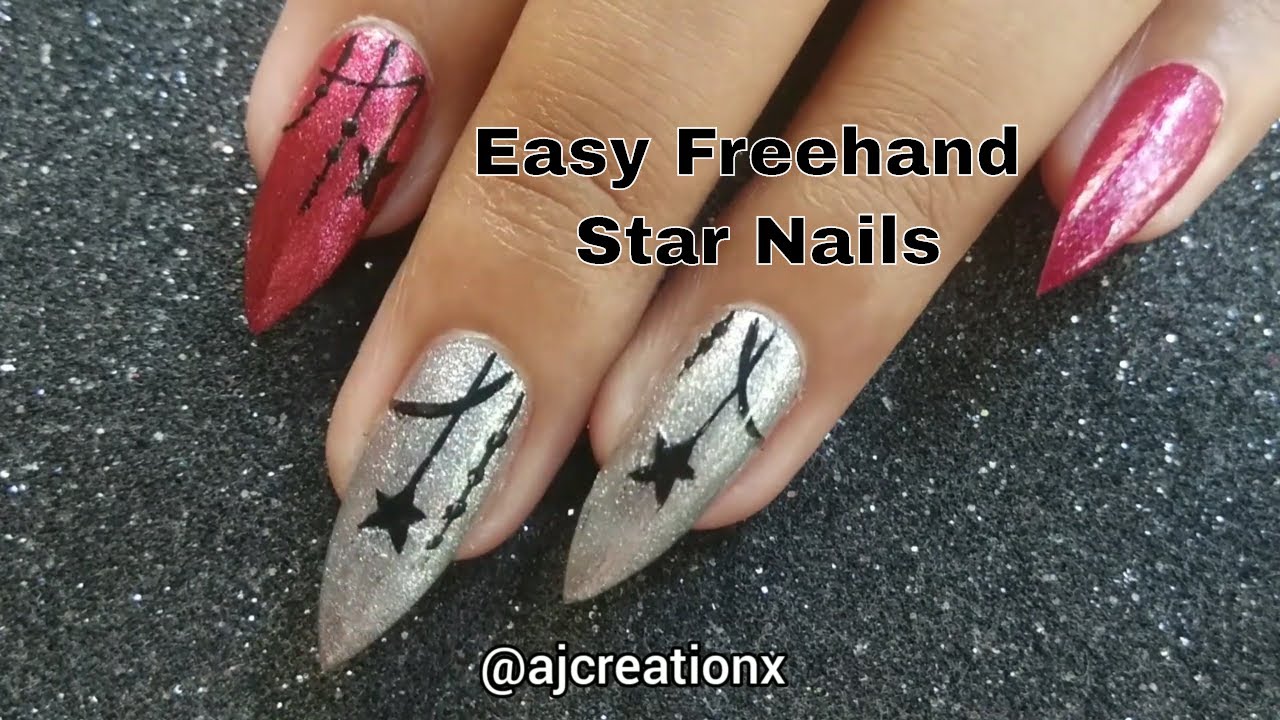 9. Minimalist Star Nail Art Tutorial - wide 6