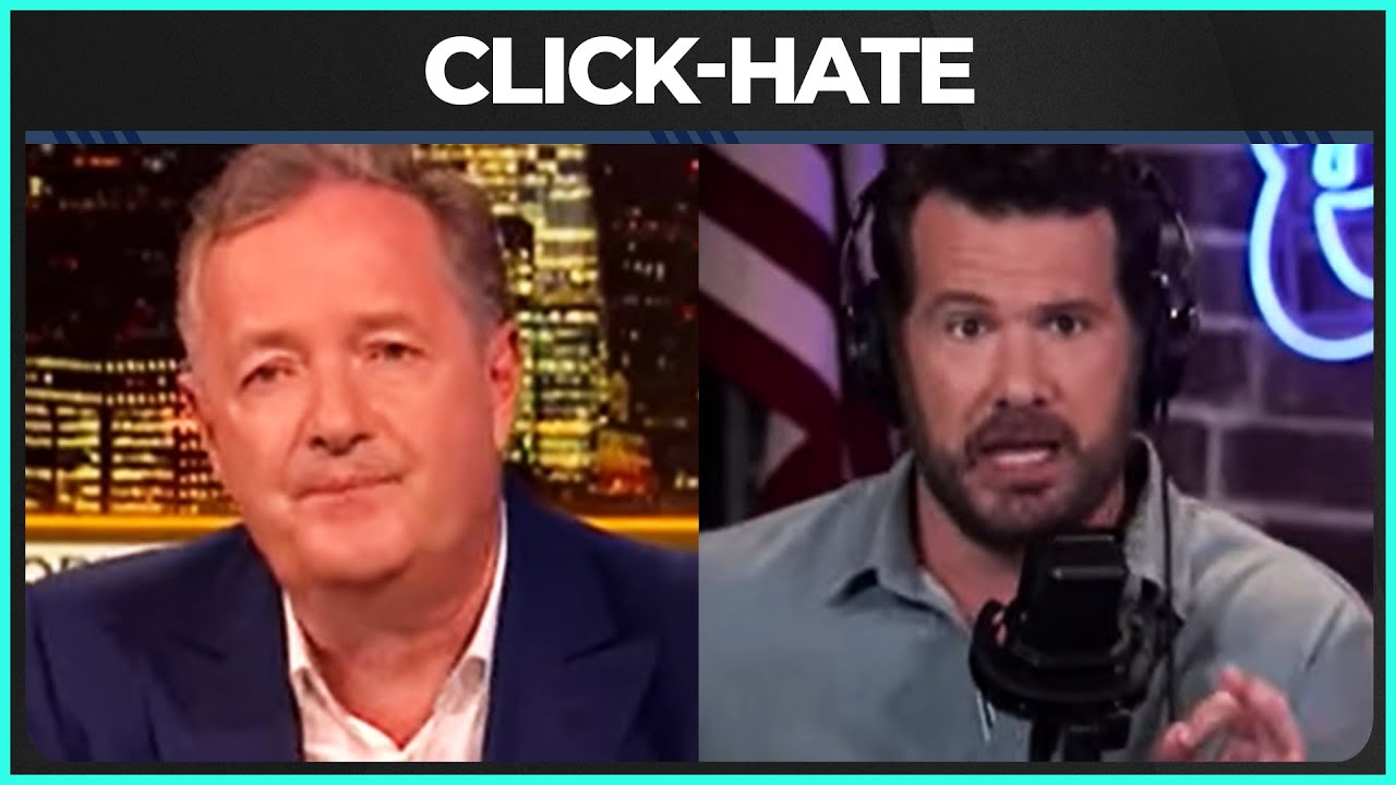 Steven Crowder Spews Slur On Piers Morgan's Show, Then Complains About "Censoring"