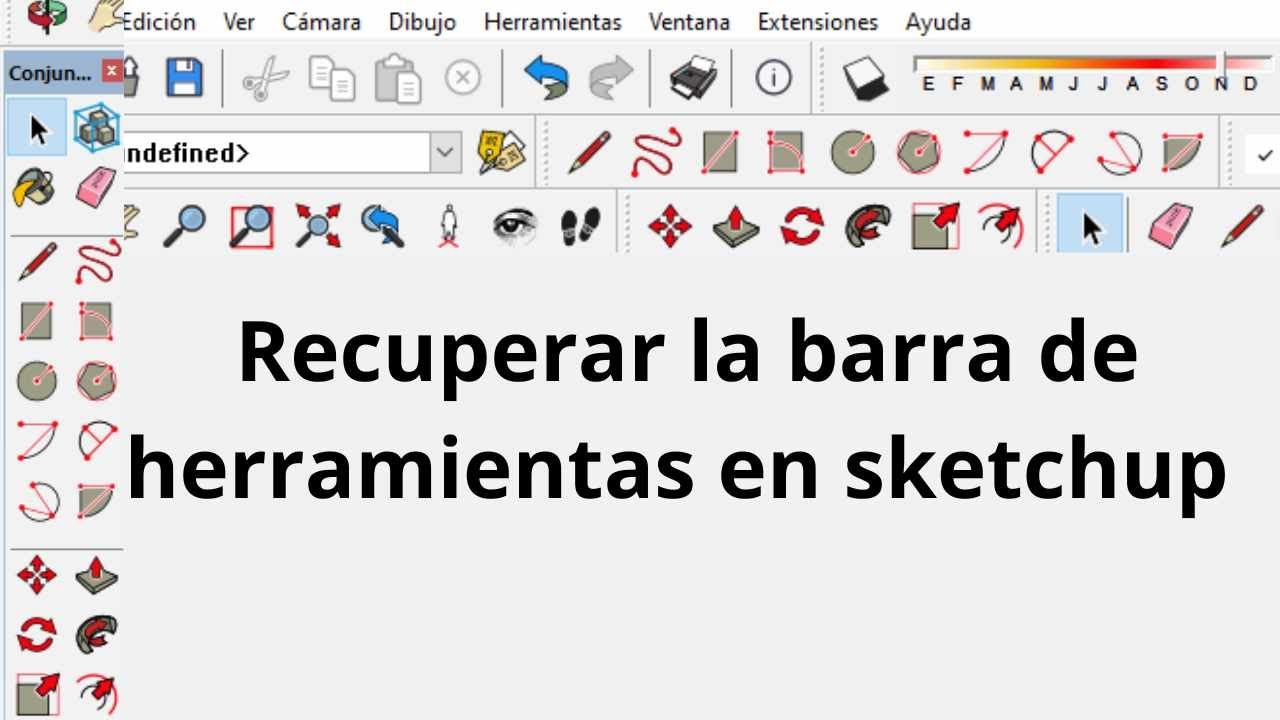 Recuperar la barra de herramienta de sketchup YouTube Recuperar la barra de herramienta de sketchup YouTube