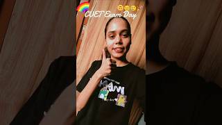 CUET exam experience 🤸😭#shorts# trending# CUET #CUET vlog# CUET Prep#vlogs#studyvlogs