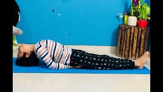 All Lying Down Poses / Asanas || Yoga For Kids 🧘‍♂️ || Back Part 3 || 🧘‍♂️🧘‍♀️ ||