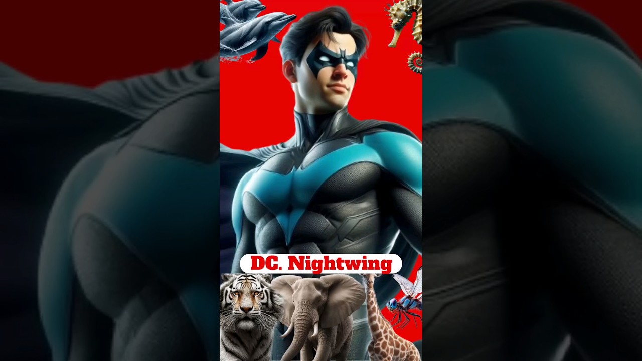DC. Nightwing  The Animal Characters 2