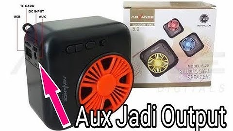 Merubah Line in Menjadi Line Out di Semua  Portable Bluetooth