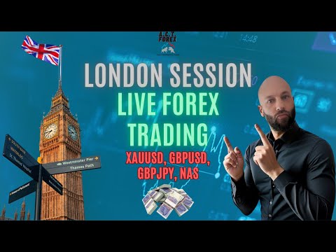 🔴LIVE FOREX TRADING – GBPJPY, XAUUSD, GBPUSD, NAS – LONDON SESSION –  THURSDAY 18TH APRIL 24