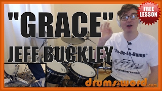 ★ Grace (Jeff Buckley) ★ FREE Drum Lesson | How To Play Drum BEAT (Matt Johnson)