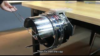 HAULiAUMA - How to install cap device, cap station and cap driver