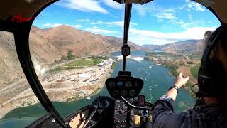 Helicopter Flight Over Wenatchee (1080)