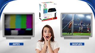 Decodificador Tv Digital Y Analógica Full Hd 1080p