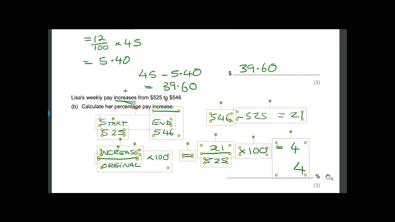 Year 09 - Term 1 - Exam Practice (iii) 2023 (Interest - Compound/Reverse)