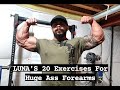 20 Exercises for Huge Forearms
